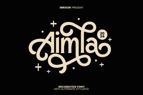 Aimla: A Whimsical Display Font for Editorial Design