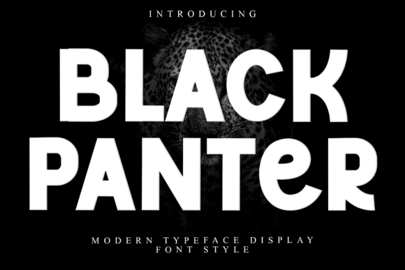 Black Panter Typeface for High-Impact Web Design
