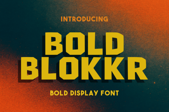 Bold Blokkr: A Maker’s Review of This Display Typeface