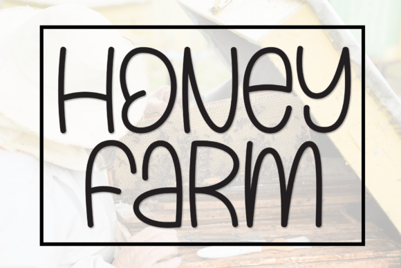 Honey Farm Font for Small Business Branding