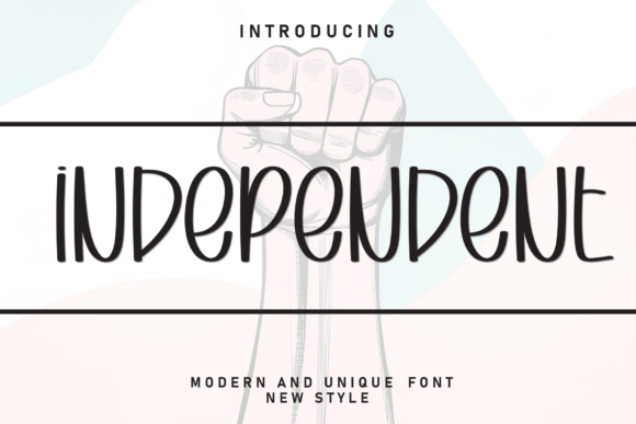 Independent: A Handwritten Display Font for Editorial Charm