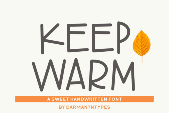 Keep Warm Typeface for Modern Web Design