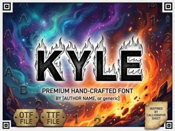 Kyle: The Perfect Display Font for Crafters