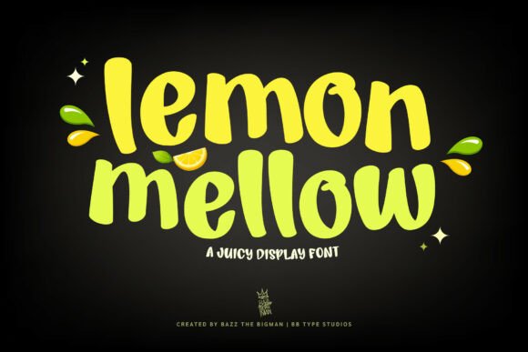 Lemon Mellow: A Zesty Display Font for Web Design