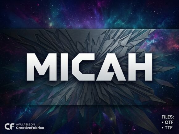 Micah: The Premium Display Font for Bold Branding