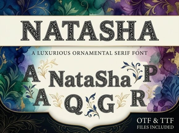 Natasha Typeface: Elevating Small Business Branding