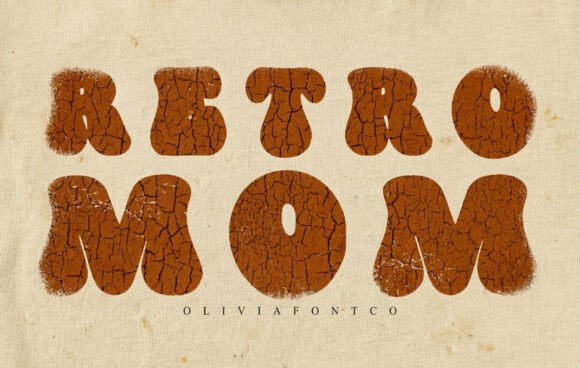 Retro Mom: The Ultimate 70s Display Typeface for Campaigns