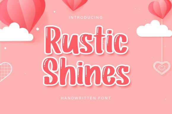 Rustic Shine: A Bold Display Font for High-Impact Campaigns