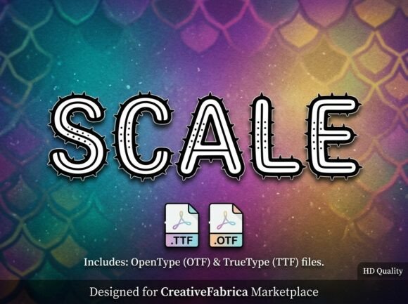Scale Typeface: A Mythical Display Font Review