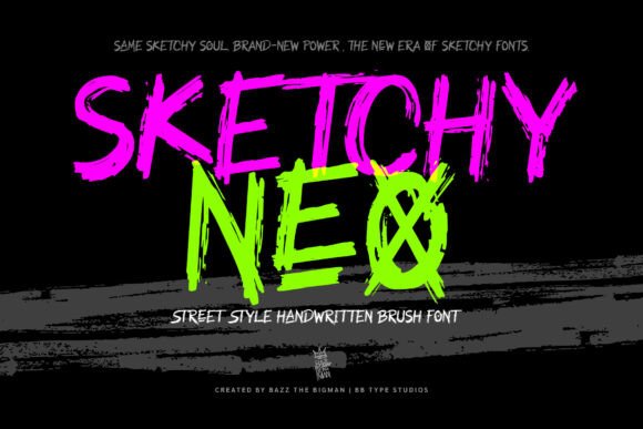 Sketchy Neo: The Ultimate Display Font for Makers