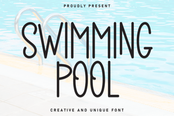 Swimming Pool: A Warm Display Font for Editorial Design