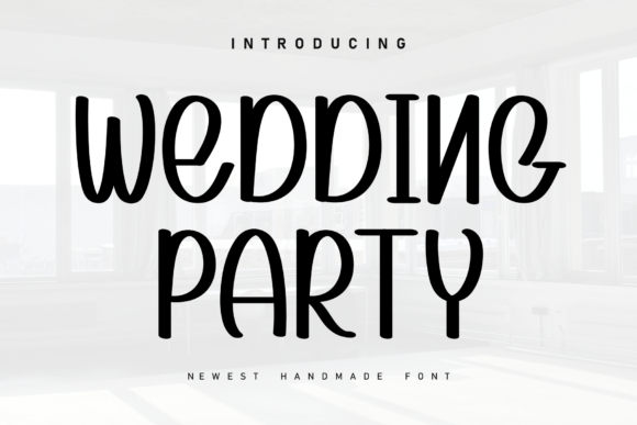 Wedding Party Font for Modern Web Design