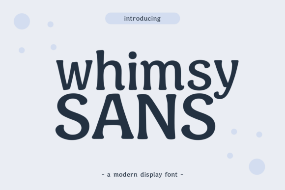 Whimsy Sans: A Playful Typeface for Makers